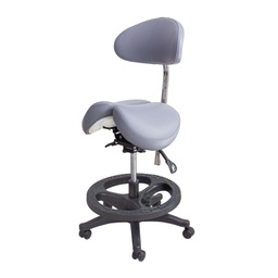 Taburete ergonómico con Respaldo tipo Salli Machtig