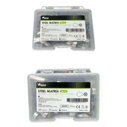 [RES45403] Set de 50 Bandas Matriz acero Adapt supercap M6 1.0 tipo Kerr 0,03 mm ZT Dental