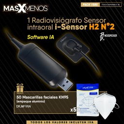 [PACK1585] 1 Radiovisiógrafo Sensor intraoral i-Sensor H2 N°2 Woodpecker + Regalo