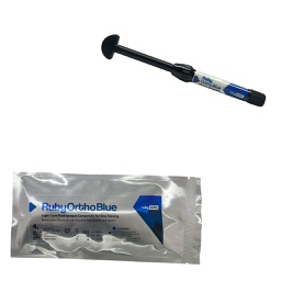 [ORT4571] Resina provisional fotocurado para Elevación de mordida RubyOrtho Blue Incidental