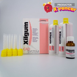 [SALE003] 1 Kit Silicona Adición Reproducción gingival Encía artificial Xilgum Lascod SALE