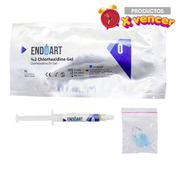 [SALE007] 1 Gel de Clorhexidina al 2% Chlorex EndoArt Incidental SALE