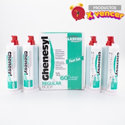 [SALE008] 4 Cartuchos Silicona Adición Liviana Regular Body Fast Ghenesyl Economy pack Lascod SALE