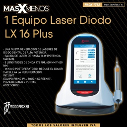 [PACK1712] 1 Equipo Laser Diodo LX 16 Plus Woodpecker