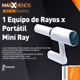 [PACK1726] 1 Equipo de Rayos x Portátil Mini Ray Woodpecker