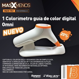 [PACK1761] 1 Colorimetro guia de color digital Omni Youjoy by Runyes