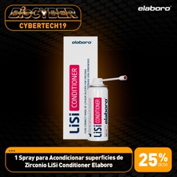 [CYBERTECH19] 1 Spray para Acondicionar superficies de Zirconio LiSi Conditioner Elaboro
