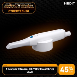 [CYBERTECH20] 1 Scanner Intraoral 3D i700w Inalámbrico Medit
