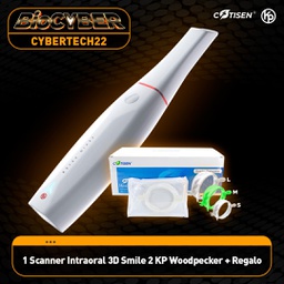 [CYBERTECH22] 1 Scanner Intraoral 3D Smile 2 KP Woodpecker + Regalo