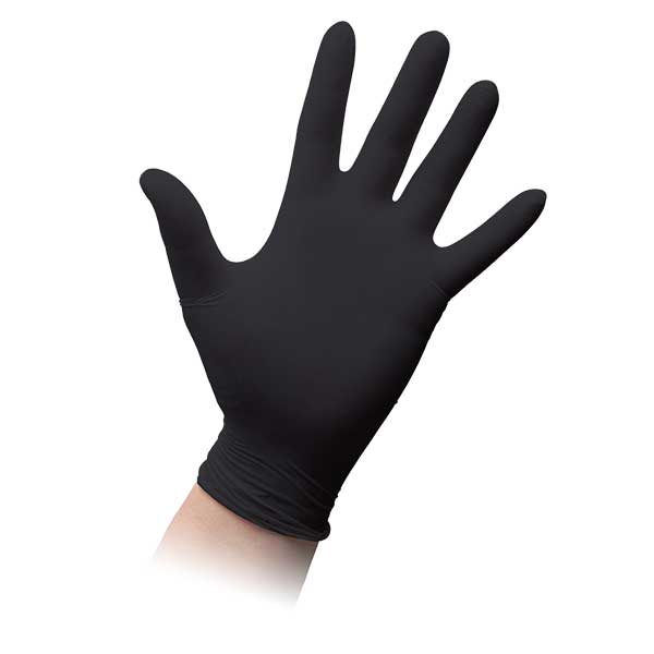 Guantes de Nitrilo Negro Machtig