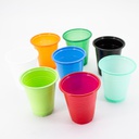 Vasos Plásticos Desechables Color´s Machtig 100 Un
