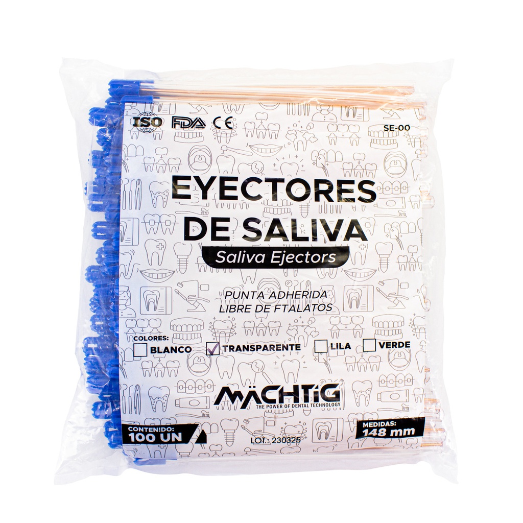 Eyectores de Saliva Color´s Basic Machtig