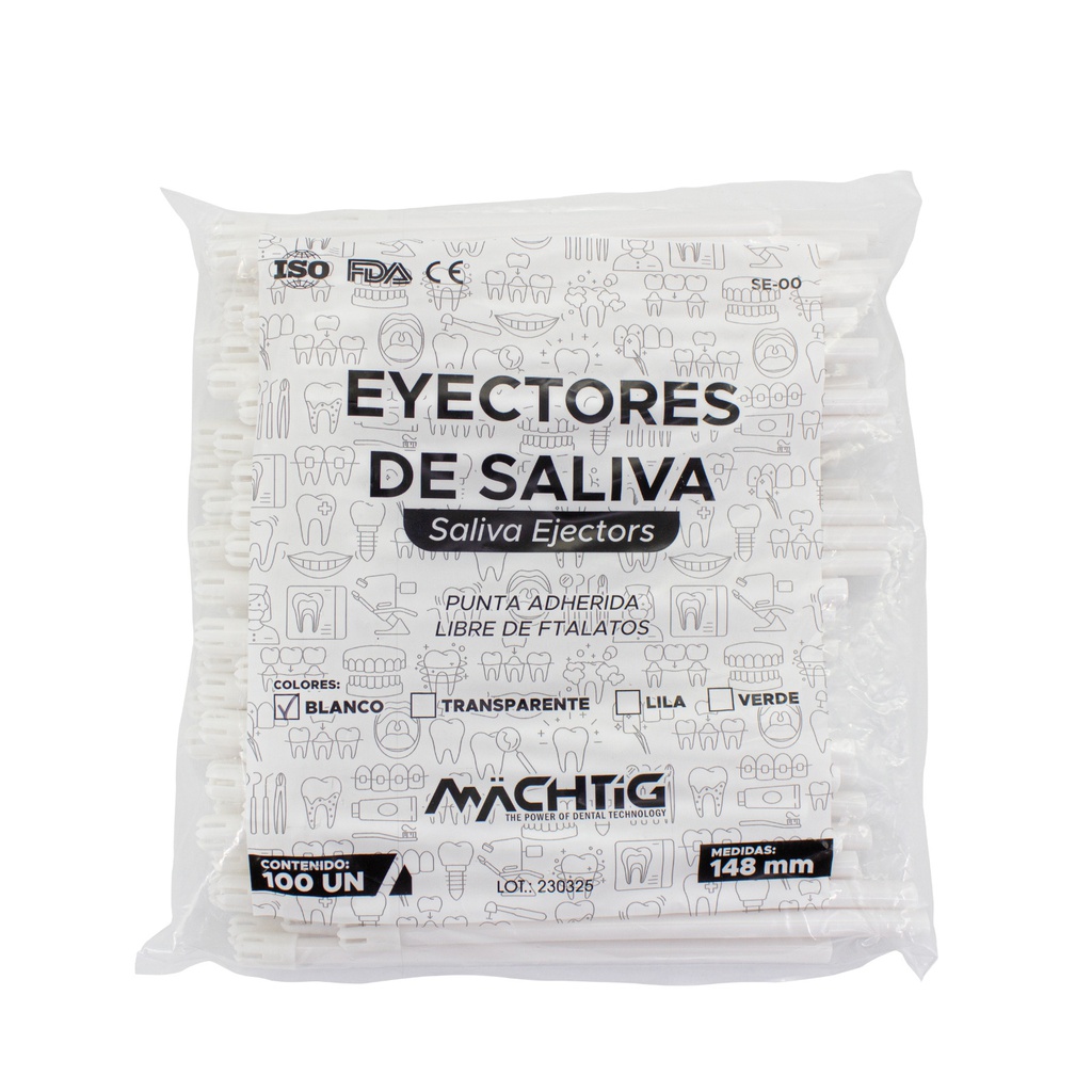 Eyectores de Saliva Color´s Basic Machtig