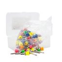 Escobillas para Profilaxia Colors Neón Copa Nylon ZT Dental