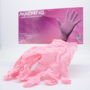 Guantes de Nitrilo Rosado R2 Machtig