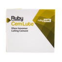 Ionómero de vidrio cementación RubyCem Luting Incidental