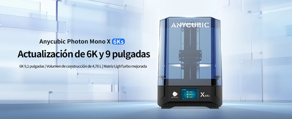 Impresora digital 3D Photon Mono X 6K (UV LCD) Anycubic