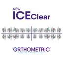 1 Caso Brackets Cerámicos Ice Clear Orthometric