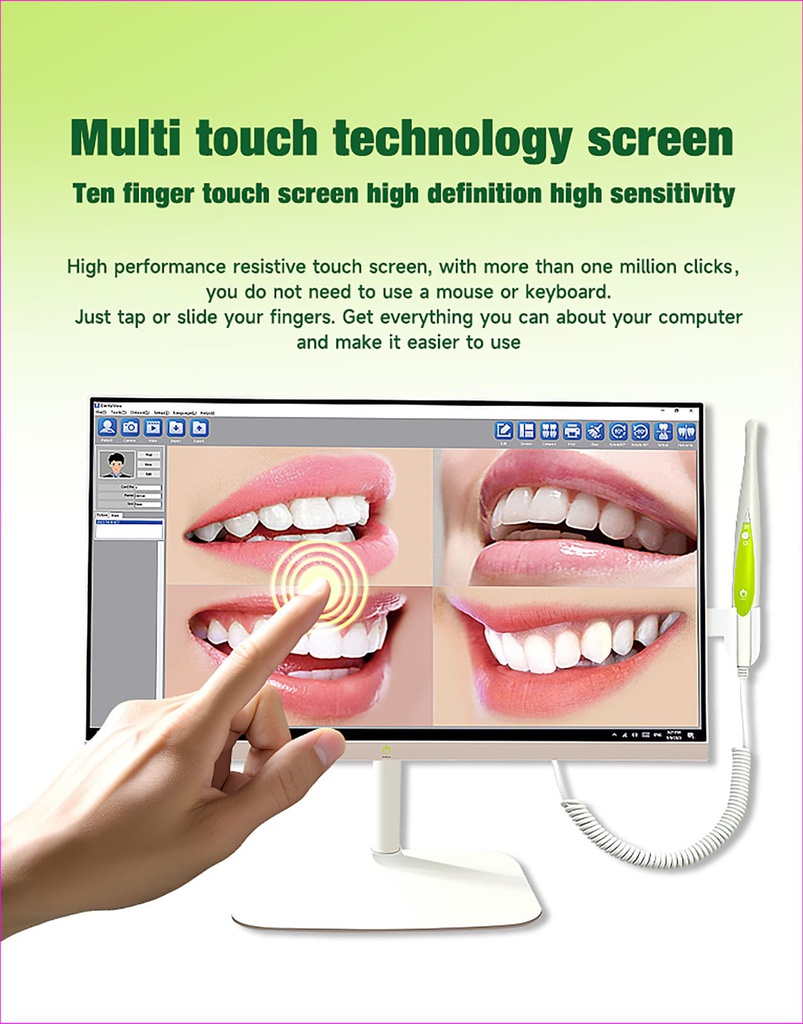 Set Computador + Cámara intraoral de Sobremesa Eco-Camera 01 Appledental