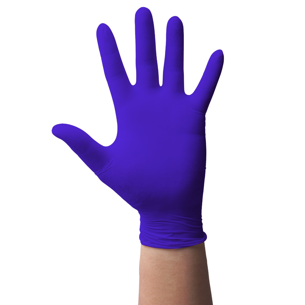 Guantes de Nitrilo Azul Cobalto Machtig