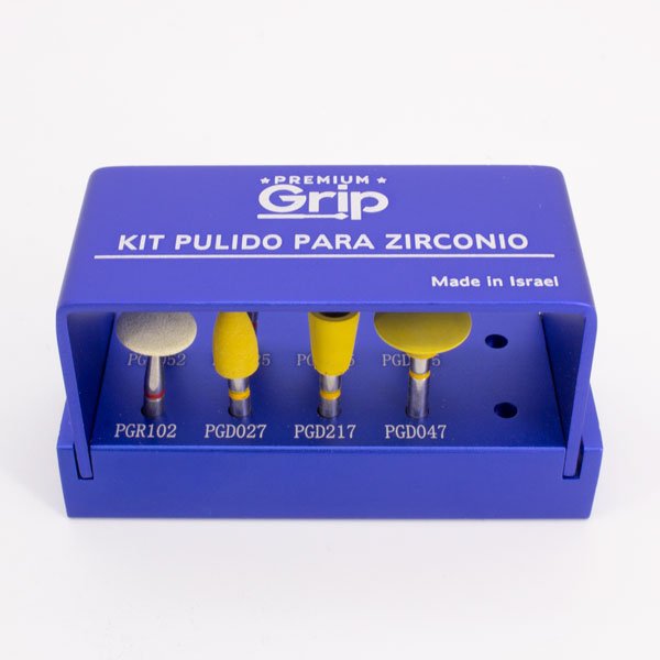 Kit pulido para Zirconio Premium Grip