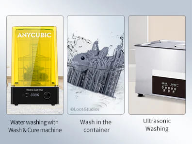 Resinas para Impresora 3D LCD Water-Wash Anycubic