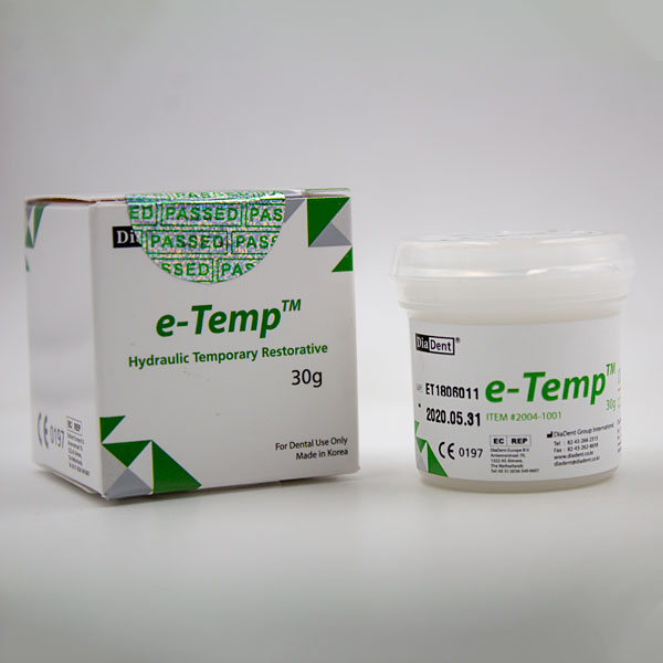 Materal Provisional E-Temp Diadent