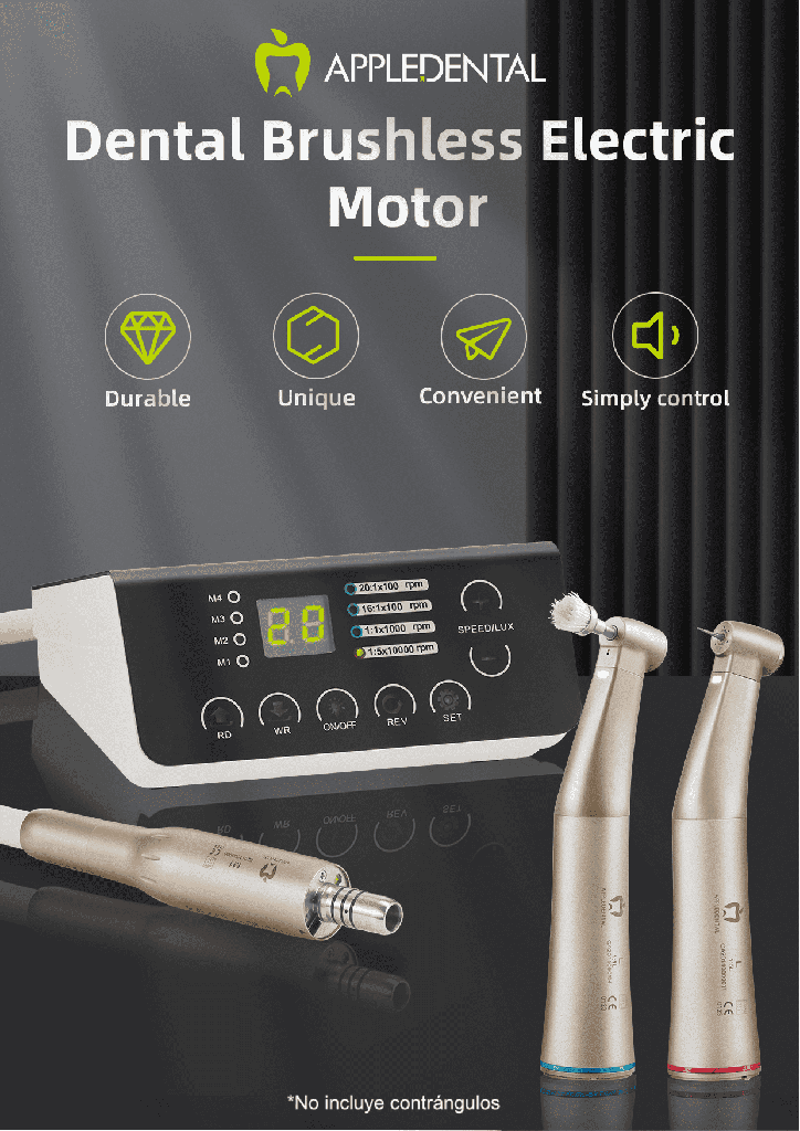 Micromotor eléctrico clínico led Sobremesa E1 Appledental