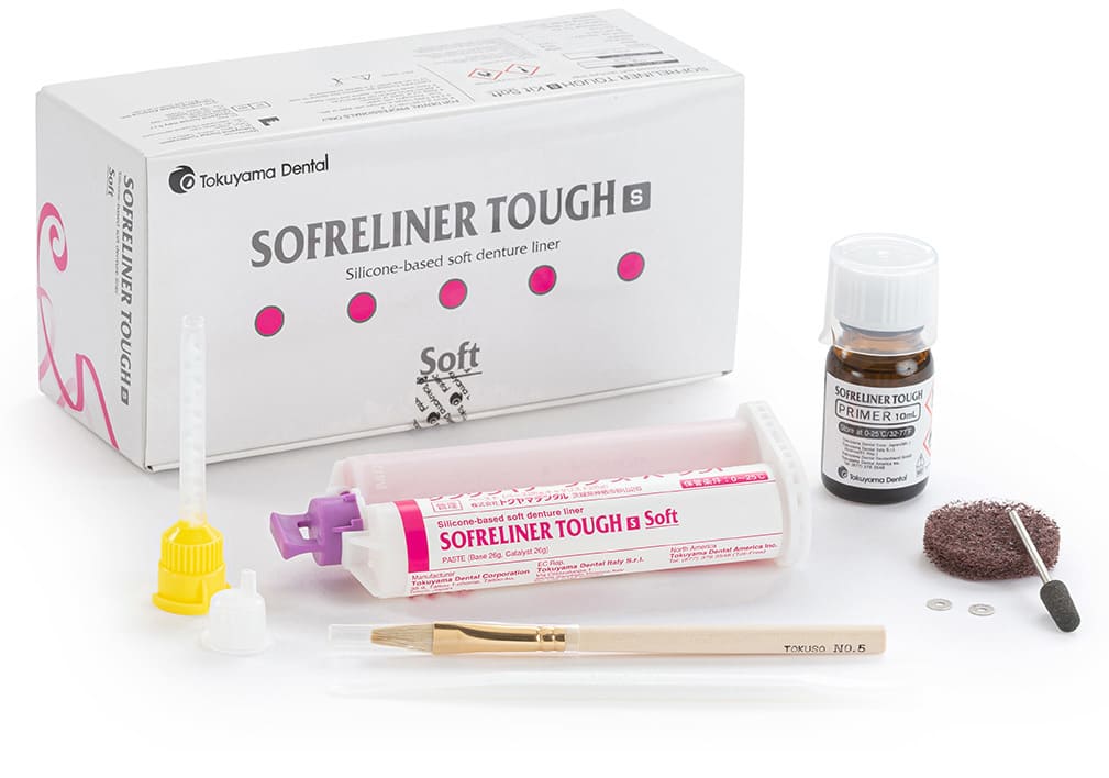 Kit Silicona para Rebase de prótesis Sofreliner tough Soft Tokuyama