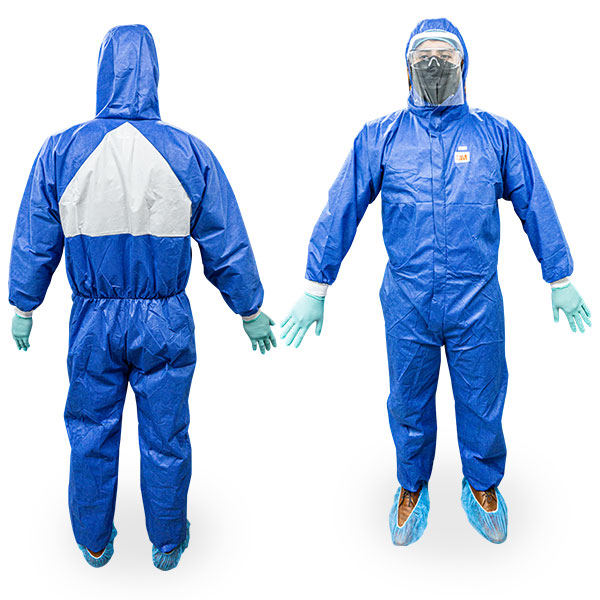 Buzo Traje Desechable Azul 3M