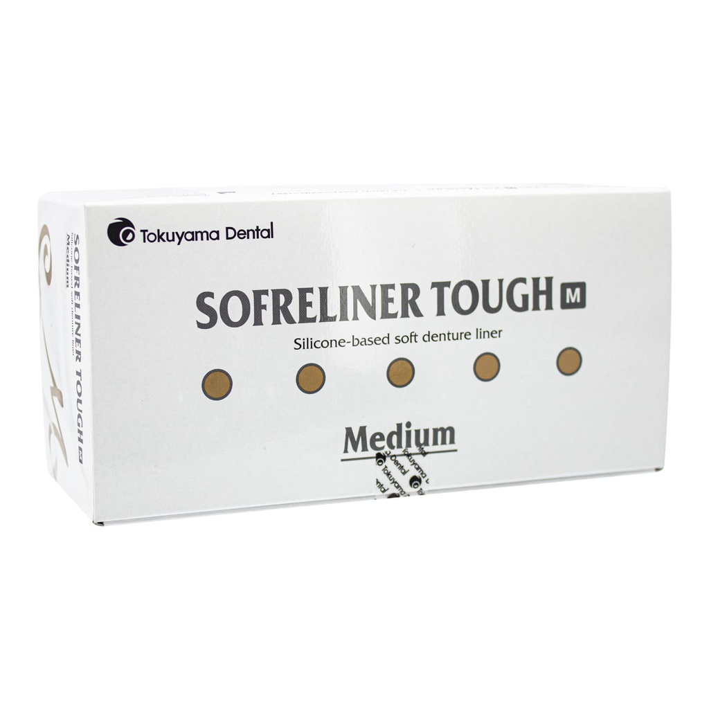 Kit Silicona para Rebase de prótesis Sofreliner tough Medium Tokuyama