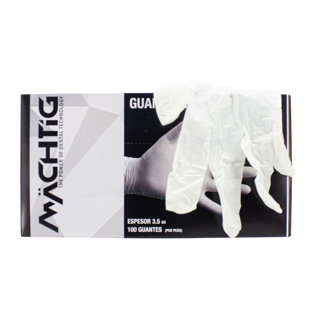 Guantes de Nitrilo Blanco Machtig