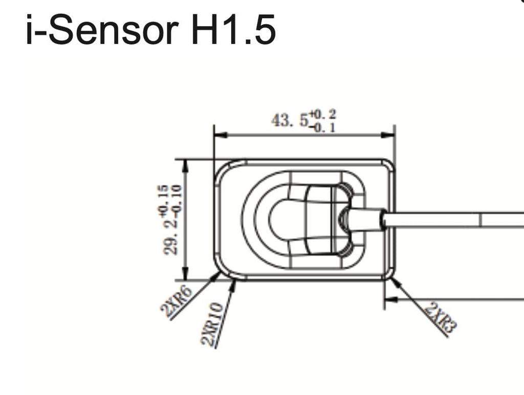 Radiovisiógrafo Sensor intraoral i-Sensor H1,5 Woodpecker