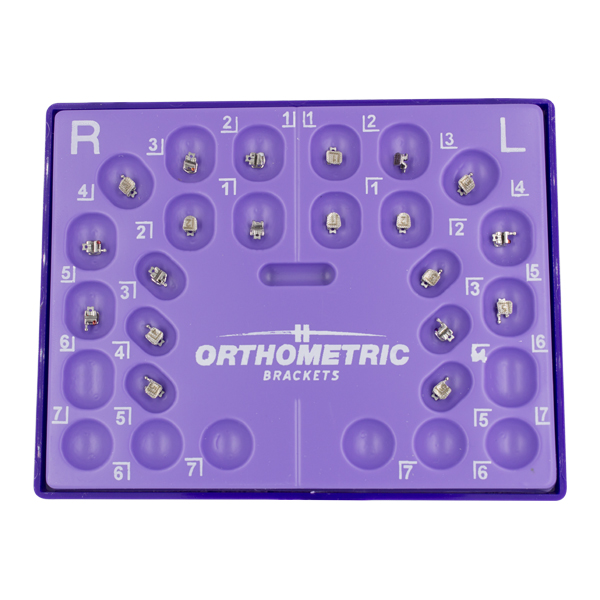 Brackets Autoligado OrthoClip SLB Ultra-P Orthometric