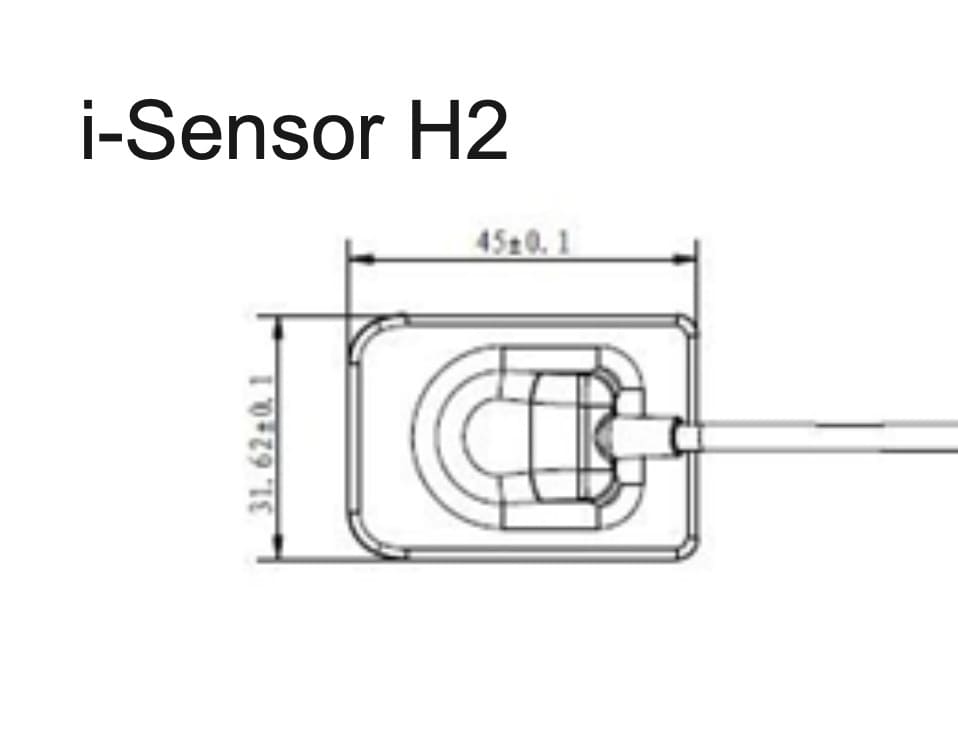 Radiovisiógrafo Sensor intraoral i-Sensor H2 N°2 Woodpecker