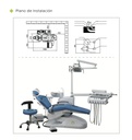 Sillón Dental A001 con taburete Appledental