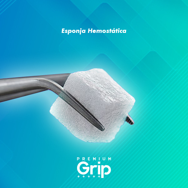 Esponja Hemostática de colágeno x 10 Premium grip