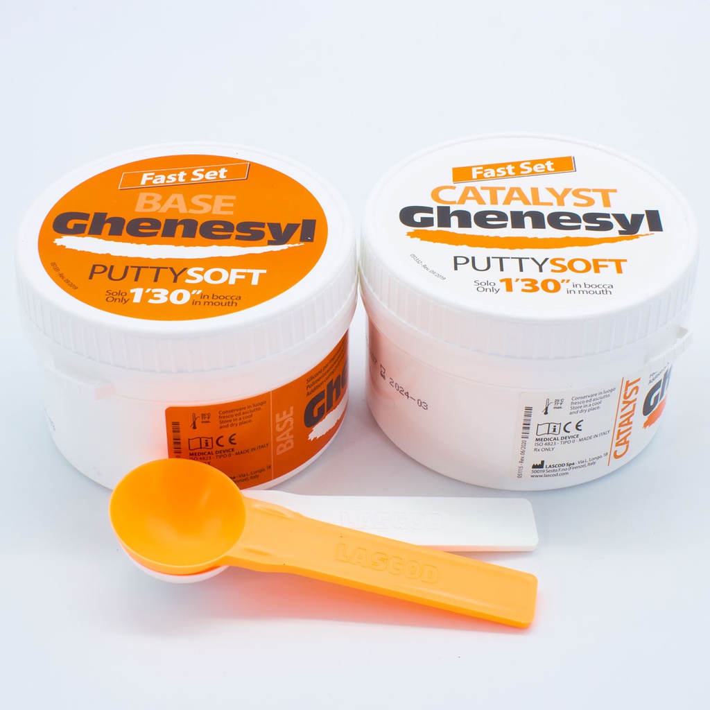 Silicona Adición Pesada Putty Soft Fast Ghenesyl Lascod