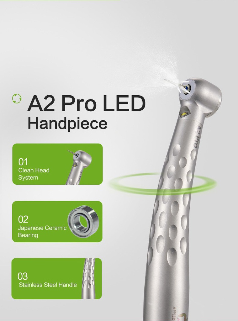 Turbina Push led TU-A2 Pro Appledental