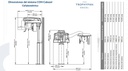 Equipo de Rayos x Panorámico + Cefalométrico + Tomógrafo Trophypan Excel 3D Trophy