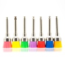 Escobillas para Profilaxia Colors Neón Copa Nylon ZT Dental