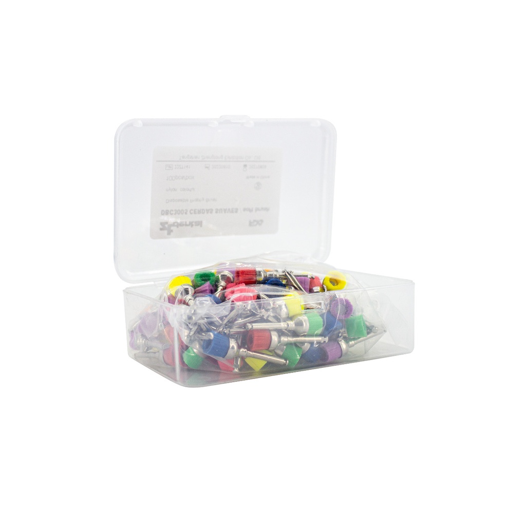 Escobillas para Profilaxia Colors Neón Copa Nylon ZT Dental