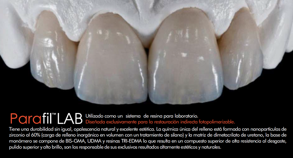 Resina Parafil Lab con Zirconio Prime Dental