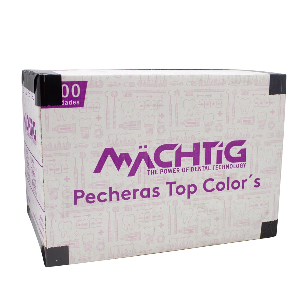 Pecheras Servilletas Color´s Premium Pro-Guard II Negra Machtig