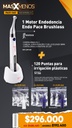 1 Motor Endodoncia Endo Pace Brushless Woodpecker + 120 Puntas para irrigación plásticas Wissen