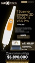 1 Scanner Intraoral 3D TRIOS-11 V3.5 Pro Youjoy + Computador Notebook Gamer