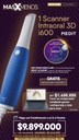 1 Scanner Intraoral 3D i600 Medit + Computador Notebook Gamer