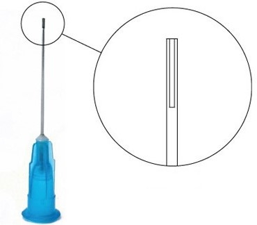 Jeringas con agujas para Irrigación Plasdent