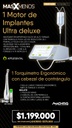 1 Motor de Implantes Ultra deluxe Appledental + 1 Torquímetro Ergonómico con cabezal de contrángulo Machtig