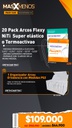 20 Pack Arcos Flexy NiTi Super Elástico o Termoactivado + 1 Organizador Arcos Ortodoncia Orthometric P02
